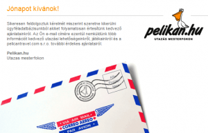 Pelikán - unsubscribe